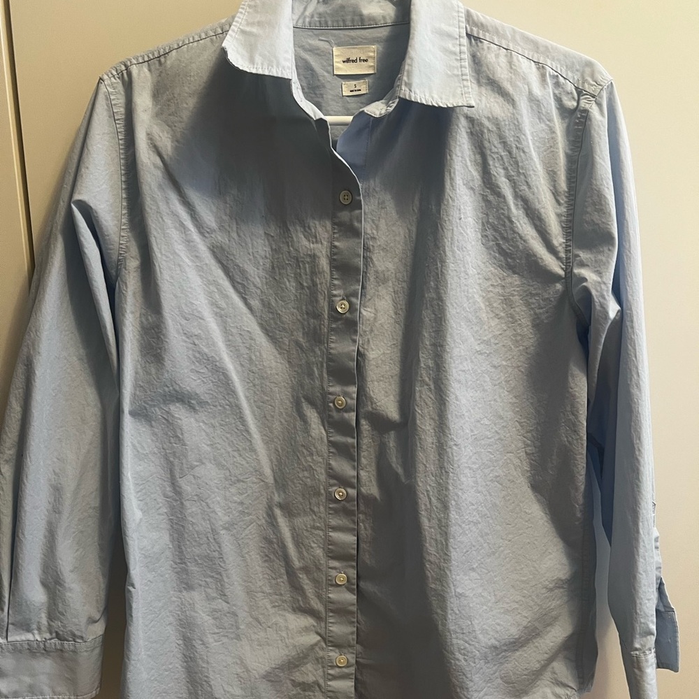 Light Blue oversized Shirt